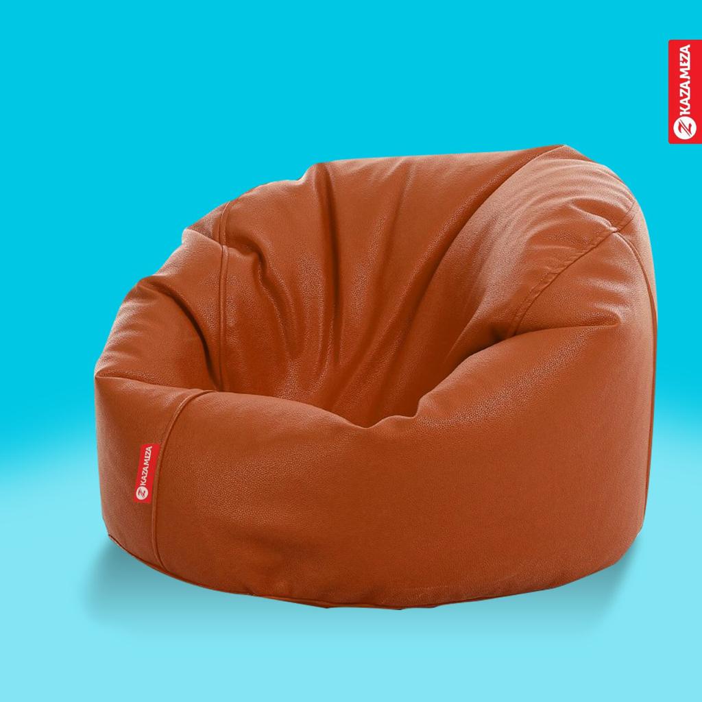 leather large bean bag chair